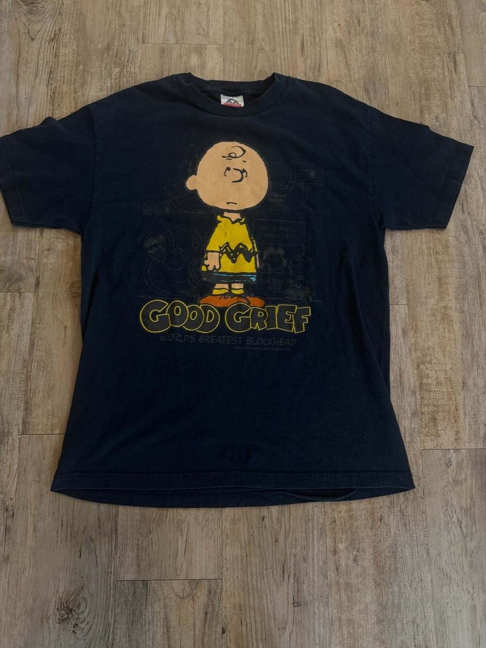Vintage Peanuts Charlie Brown 'Good Grief' Alstyle Apparel T-Shirt